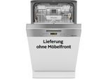 MIELE teilintegrierbarer Geschirrspüler "G 5540 SCi SL Active", Energieeffizienz: E, silber (edelstahl), B:45cm H:81cm T:57cm, Geschirrspüler, teilintegrierbarer Geschirrspüler
