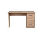 Schreibtisch HOME AFFAIRE "Tales", braun (sonoma eiche), B:121cm H:74,5cm T:50cm, Tische, Schreibtisch, gut geeignet für das Home Office