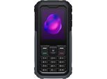 TCL Handy "Onetouch 5044", schwarz (himalaya gray), 0,13 GB, Mobiltelefone