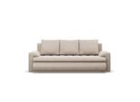 Sofa, Beige, Textil, 3-Sitzer, 222x92x96 cm, Wohnzimmer, Sofas & Couches, Sofas, 3-Sitzer Sofas