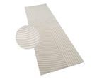 Paco Home Kurzflorteppich, Creme, Textil, Rechteckig, 80x250 cm, strapazierfähig, für Fußbodenheizung geeignet, Teppiche & Böden, Teppiche