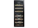 CASO Weinkühlschrank "729 WineExclusive 126 Smart", Energieeffizienz: G, schwarz, B:60cm H:159cm T:63cm, Weinkühlschränke, Weinkühlschrank