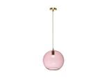 Kayoom , Rosa, Goldfarben , Glas , 30x36x30 cm ,