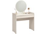 Carryhome Schminktisch , Kaschmir , Glas, Holzwerkstoff , 1 Schublade(n) Schubladen , rechteckig , Wange , 47x142x90 cm , Fsc, DIN EN ISO 14001, DIN EN ISO 9001, Made in Turkey , Schlafzimmer, Schminktische