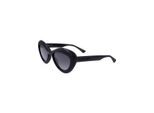 Moschino Dames 55mm Zwarte Zonnebril MOS163-S-807-55