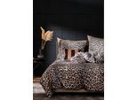 Bettwäsche APELT "Timon", braun (braun, anth), B/L: 155cm x 220cm, 1 Stk., 1 Stk., Satin (Bio-Baumwolle), B/L: 80cm x 80cm, 2, Satin (Bio-Baumwolle), Bezug: 100% Baumwolle, Bettwäsche, Bettwäsche, Bettwäsche-Set mit Reißverschluss, Baumwoll-Satin, Digitaldruck
