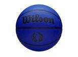 Basketball WILSON "NBA TEAM TRIBUTE SOLID BSKT DALLAS" Gr. 5, blau, Bälle, Kinder, 5, Gummi, Basketball, für Erwachsene, aus robustem Gummi