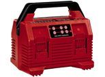 Akku-Ladestation EINHELL "PXC-Ladegerät", rot, schwarz, B:24cm H:22cm T:19cm, Kunststoff, Ladegeräte, Akku-Ladestation