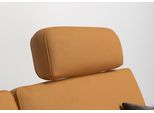 Sofa-Kopfstütze HOME AFFAIRE "Palmera, B: 50 cm", gelb (curry), B:50cm H:25cm T:10cm, Holzwerkstoff, Kopfstützen, Sofa-Kopfstütze, Set: 2 Stück, passend zur Serie