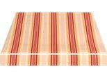 Gelenkarmmarkise SPETTMANN "STAR FIX", bunt (rot, beige, gelb), B:300cm, Polyacryl, Markisen, Gelenkarmmarkise, 300 cm Breite, 200 cm Ausfall, Volant gewellt