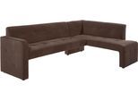 exxpo - sofa fashion "Barista, bequem und elegant, hohe Bodenfreiheit," Eckbank Barista bequem und elegant, hochwertige Detailverarbeitung