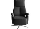 TV-Sessel SIT & MORE "TV Lazy", schwarz, B:75cm H:115cm T:85cm, Sessel, TV-Sessel, mit Herz-Waage-Positon und 3 Motoren