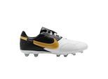 Nike Heren Premier 3 Classic Leather Firm Ground Voetbalschoenen (Wit)