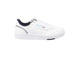 Reebok Heren leren sportschoenen (Wit, Marine)