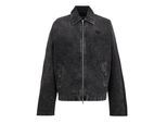 Diesel Heren Stone Wash Bomberjack (Zwart)