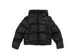 Lyle & Scott Effen gewatteerd jack voor kinderen (Jet Zwart)