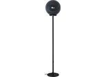 LED Außen-Stehlampe "Stehleuchte Orby", schwarz, B:30cm H:150cm L:30cm T:30cm Ø:30cm, PARFORCE TRADITIONAL HUNTING, Leuchten, Rauchfarbener Acrylschirm, E27-Fassung, 150cm Höhe, 3 m Kabel