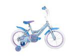 Kinderfahrrad HUFFY "Huffy Disney Frozen 16-Zoll-Fahrrad", blau, Fahrräder, Kinder, 16 Zoll (40,64cm) hinten: 16 Zoll (40,64cm)