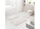 Badematte GRUND "Molena", beige (kiesel), H:28mm, Polyester, Badematten, Badematte, Hoher LUXURYSOFT-Flor aus Polyester, 5 Jahre Garantie