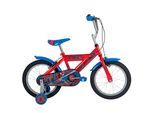 Kinderfahrrad HUFFY "Huffy Marvel Spider-Man 16-Zoll-Fahrrad", rot, Fahrräder, Kinder, 16 Zoll (40,64cm) hinten: 16 Zoll (40,64cm)