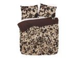 Bettwäsche KAYORI "Nihon", beige (natur), B/L: 155cm x 220cm, 1 Stk., 1 Stk., Mako-Satin, B/L: 80cm x 80cm, 2 Stk., Mako-Satin, Obermaterial: 100% Baumwolle, Bettwäsche, Bettwäsche, 100% reiner Bio-Baumwoll-Satin