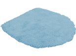 Badematte BATEX "Deckel Batex", blau, H:15mm, Polyacryl, Badematten, Badematte, extra weiches und pflegeleichtes Garn