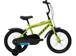 Kinderfahrrad HUFFY "Pro Thunder" Gr. 27, grün, Fahrräder, Kinder, 26cm, 16 Zoll (40,64cm) hinten: 16 Zoll (40,64cm)