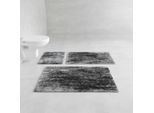 Badematte GRUND "Elysia", grau (anthrazit), H:27mm, Polyester, Badematten, Badematte, LUXURYSOFT-Flor, ultraweich & angenehm warm, 5 Jahre Garantie