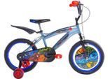 Kinderfahrrad HUFFY Gr. 27, grau, Fahrräder, Kinder, 27cm, 16 Zoll (40,64cm) hinten: 16 Zoll (40,64cm)