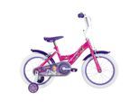 Kinderfahrrad HUFFY "Huffy Disney Princess 16-Zoll-Fahrrad", rosa, Fahrräder, Kinder, 16 Zoll (40,64cm) hinten: 16 Zoll (40,64cm)