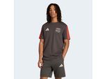 T-Shirt ADIDAS PERFORMANCE "AU DNA TEE M", Herren, Gr. S, utility schwarz, Obermaterial: 100% Baumwolle, Rundhals, Shirts T-Shirt