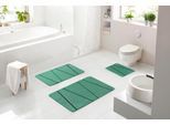 Badematte BATEX "Vedia", grün, H:27mm, Polyacryl, Badematten, Badematte, extra weiches und pflegeleichtes Garn