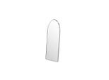 Livetastic , Silberfarben , Metall, Glas , oval , 60x100x2 cm , senkrecht montierbar ,