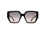 Guess GF6178 01B glÃ¤nzend schwarz rosa braun Sonnenbrille