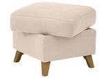 Stauraumhocker OTTO HOME "Westerland", beige (creme), B:58cm H:48cm T:58cm, 100% Polyester, Hocker, Stauraumhocker, in vielen Bezugsarten und Farben, auch in Luxus-Microfaser imprägniert