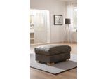 Hocker OTTO HOME "Ventura", grau (anthrazit), B:70cm H:44cm T:70cm, Struktur (100% Polyester);Luxus-Microfaser (90% Polyester, 10% Polyamid);Luxus-Microfaser in Lederoptik (100% Polyester), Hocker, Hocker