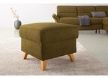 Stauraumhocker OTTO HOME "Westerland", grün (olive), B:58cm H:48cm T:58cm, 98% Polyester 2% Polyamid, Hocker, Stauraumhocker, in vielen Bezugsarten und Farben, auch in Luxus-Microfaser imprägniert