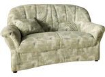 2-Sitzer DOMO COLLECTION "Bahia zeitlos & elegantes Sofa, bequem", grün, B:153cm H:91cm T:92cm, Luxus-Microfaser (100% Polyester), mit Muster;Struktur (100% Polyester), Sofas, 2-Sitzer, Microfaser, natur