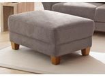 Hocker OTTO HOME "Gotland", grau (taupe), B:101cm H:45cm T:66cm, 90% Polyester/10% Polyamid Luxus-Microfaser (100% Polyester);Struktur (100% Polypropylen);Luxus-Microfaser (100% Polyester), Hocker, Hocker