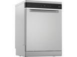 BAUKNECHT Standgeschirrspüler "OBFC Ecosilent2 9760", Energieeffizienz: A, silber (edelstahl), B:60cm H:85cm T:59cm, Geschirrspüler, ActiveDry – automatische Türöffnung für bessere Trockungsergebnisse, Standgeschirrspüler