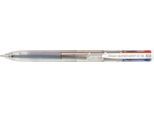 Pilot Vierfarb-Kugelschreiber Super Grip-G 4 Colors, Strichstärke 0,4 mm, dokumentenecht, nachfüllbar, Schaftfarbe transparent