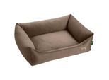 Hunter Orthopädisches Hundesofa Merida taupe 80 cm, 26 cm, 80 cm