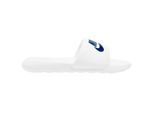 Nike Victori One-doucheslippers voor heren (Wit, Royaal Blauw)
