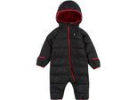 Nike Baby-jumpsuit met capuchon en Air Jordan-logo (Zwart)