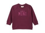 Baby Sweatshirt mit Flock-Print