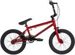 BMX-Rad HUFFY "Symbol Freestyle BMX-Fahrrad, 16-Zoll" Gr. 27, rot, Fahrräder, Kinder, 16 Zoll (40,64cm) hinten: 16 Zoll (40,64cm)