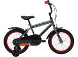 Kinderfahrrad HUFFY "Pro Thunder" Gr. 27, grau, Fahrräder, Kinder, 26cm, 16 Zoll (40,64cm) hinten: 16 Zoll (40,64cm)
