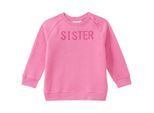 Baby Sweatshirt mit Flock-Print