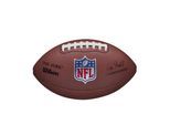 Football WILSON "NFL “DUKE” REPLICA", braun, Bälle, Synthetik, bedruckt, bedruckte Optik, sportlicher Stil, für Erwachsene, aus Synthetik