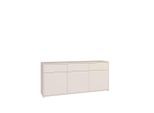 Carryhome Sideboard, Sand, Kunststoff, 3 Fächer, 3 Schublade(n) Schubladen, 184.2x83.1x41.5 cm, Beimöbel erhältlich, Wohnzimmer, Kommoden & Sideboards, Sideboards